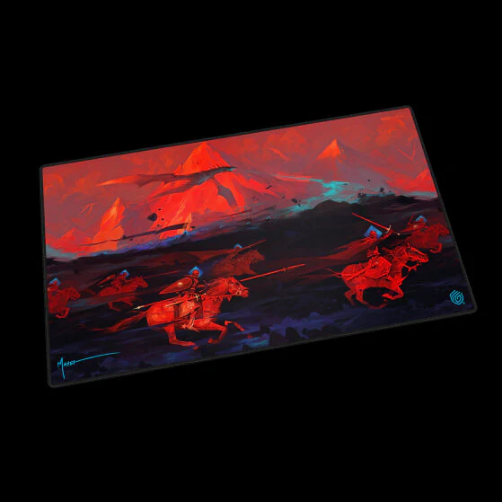 Ultimate Guard: Playmat - 2024 Dominik Mayer Exclusive - Crowned With Fire