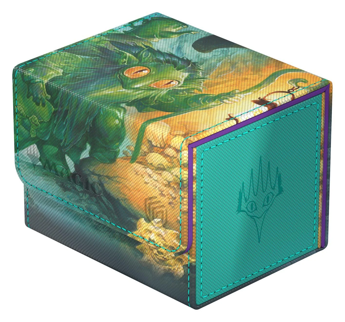 Ultimate Guard: Sidewinder Magic the Gathering 100+ Deck Box - Lorwyn Eclipsed - XenoSkin Green Rare