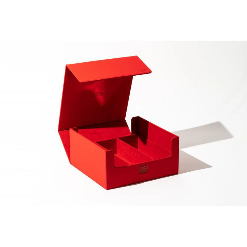 Ultimate Guard: Treasurehive 90+ XenoSkin Deck Storage Box - Red - Image 2