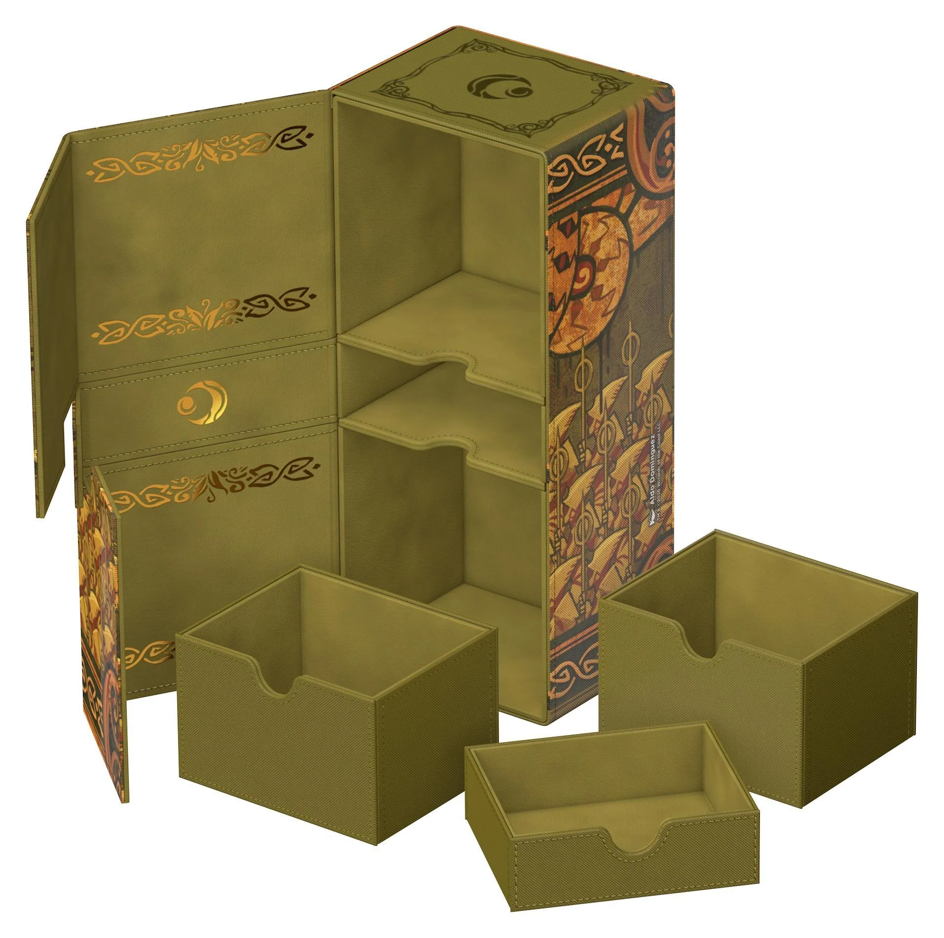 Ultimate Guard: Twin Flip'n'Tray - Magic: The Gathering - 266+ Xenoskin Deck Box: Lorwyn Eclipsed - 'Chronicle of Victory' - Image 2