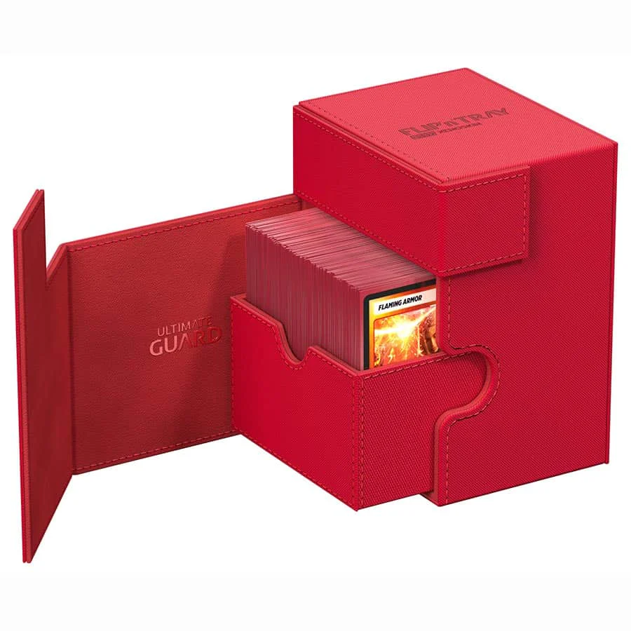 Ultimate Guard: Xenoskin Flip'N'Tray Deck Case 133+ - Monocolor Red - Image 5