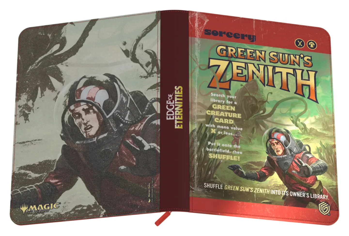 Ultimate Guard: Zipfolio 360 - Xenoskin - Magic: The Gathering - Edge of Eternities - Green Sun’s Zenith - Image 3