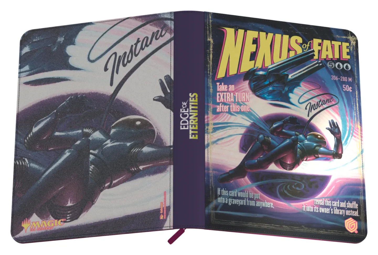 Ultimate Guard: Zipfolio 360 - Xenoskin - Magic: The Gathering - Edge of Eternities - Nexus of Fate - Image 3
