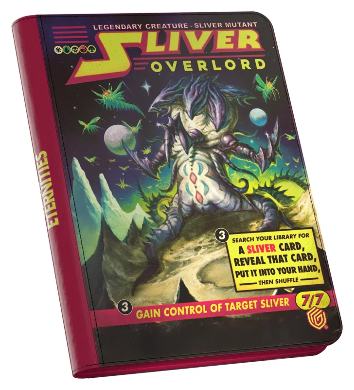 Ultimate Guard: Zipfolio 360 - Xenoskin - Magic: The Gathering - Edge of Eternities - Sliver Overlord