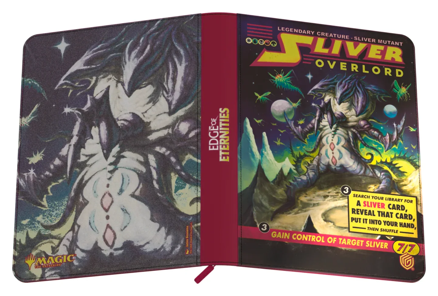 Ultimate Guard: Zipfolio 360 - Xenoskin - Magic: The Gathering - Edge of Eternities - Sliver Overlord - Image 3