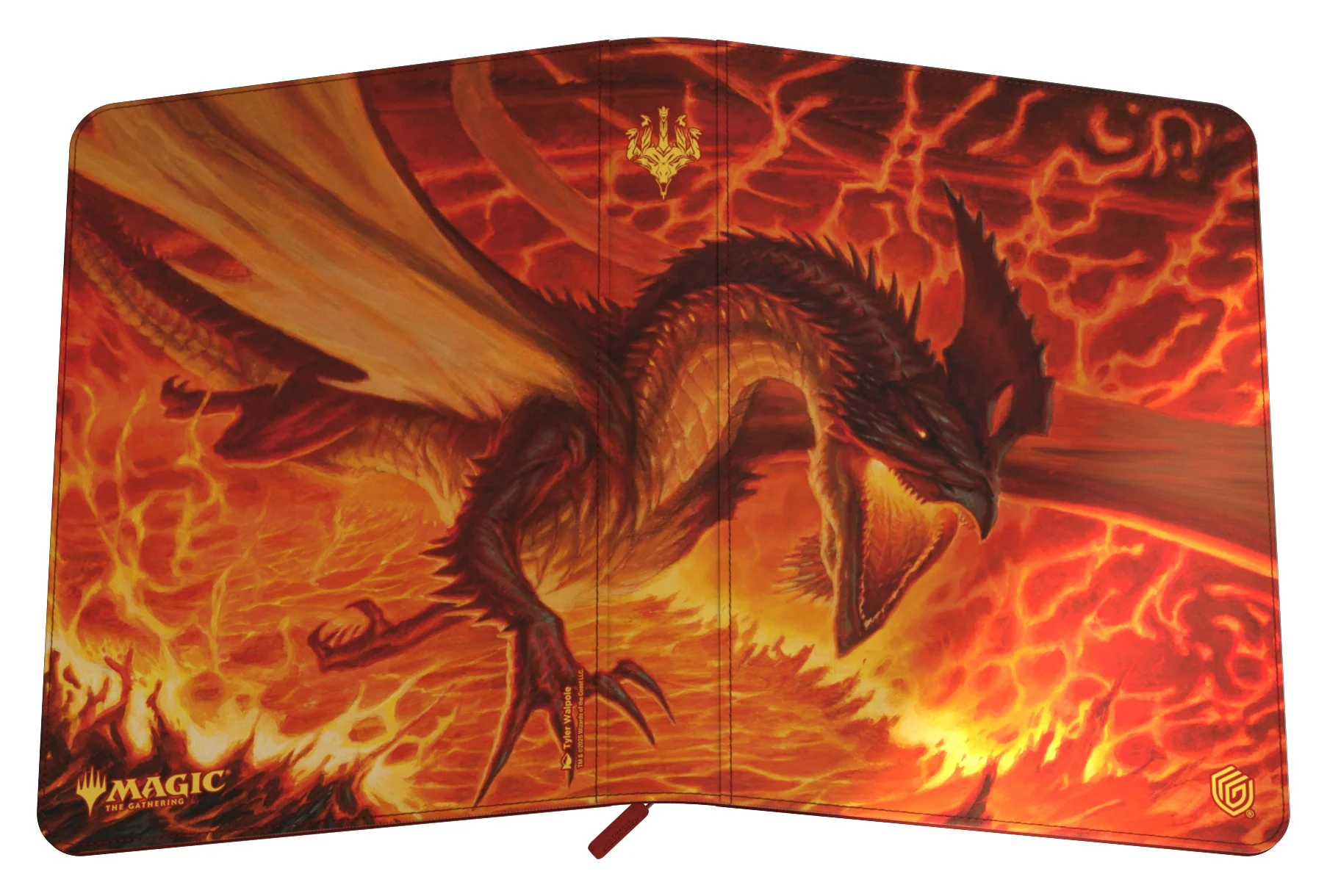 Ultimate Guard: Zipfolio 360 - Xenoskin - Magic: the Gathering - Tarkir: Dragonstorm - Magmatic Hellguide