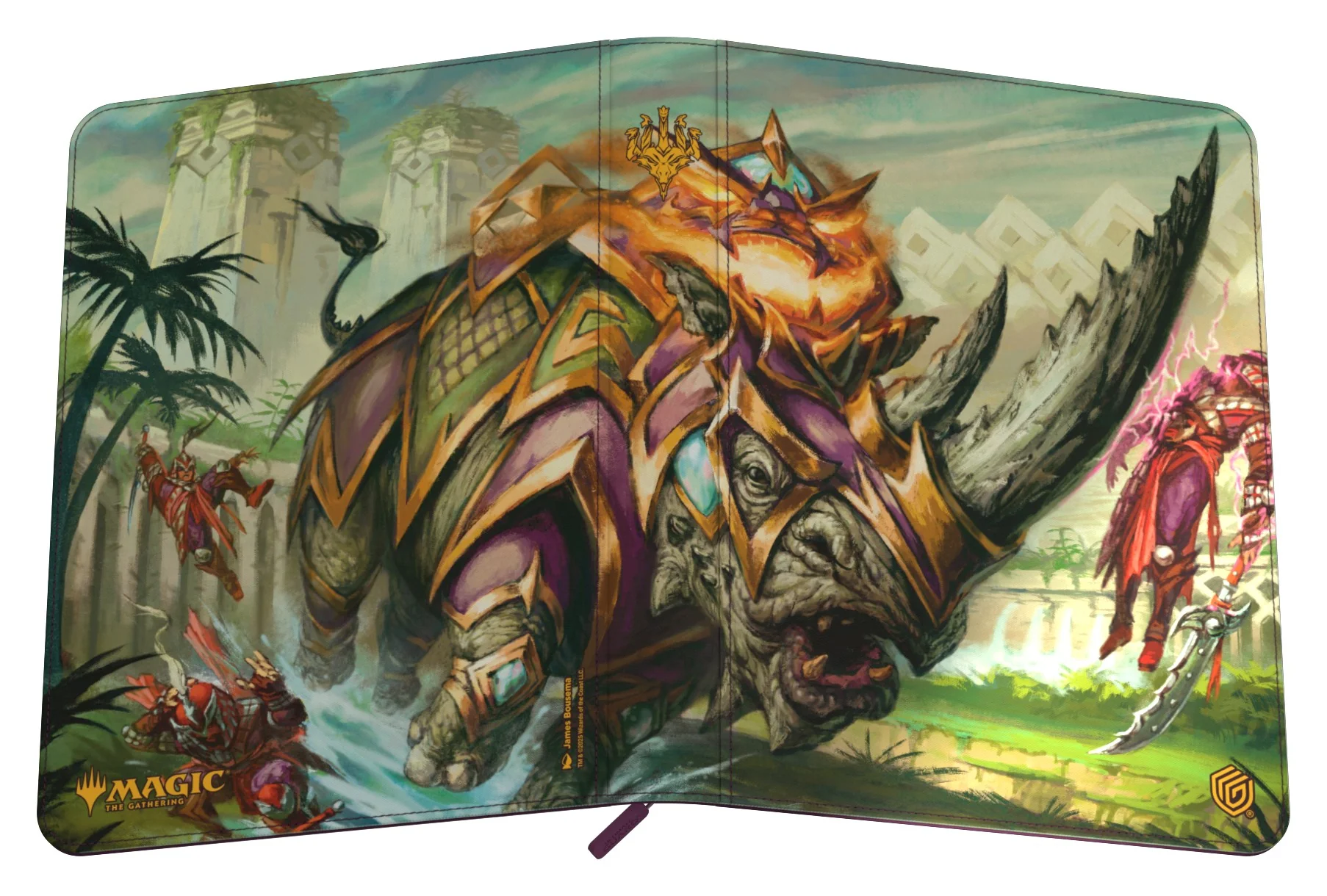 Ultimate Guard: Zipfolio 360 - Xenoskin - Magic: the Gathering - Tarkir: Dragonstorm - Skirmish Rhino