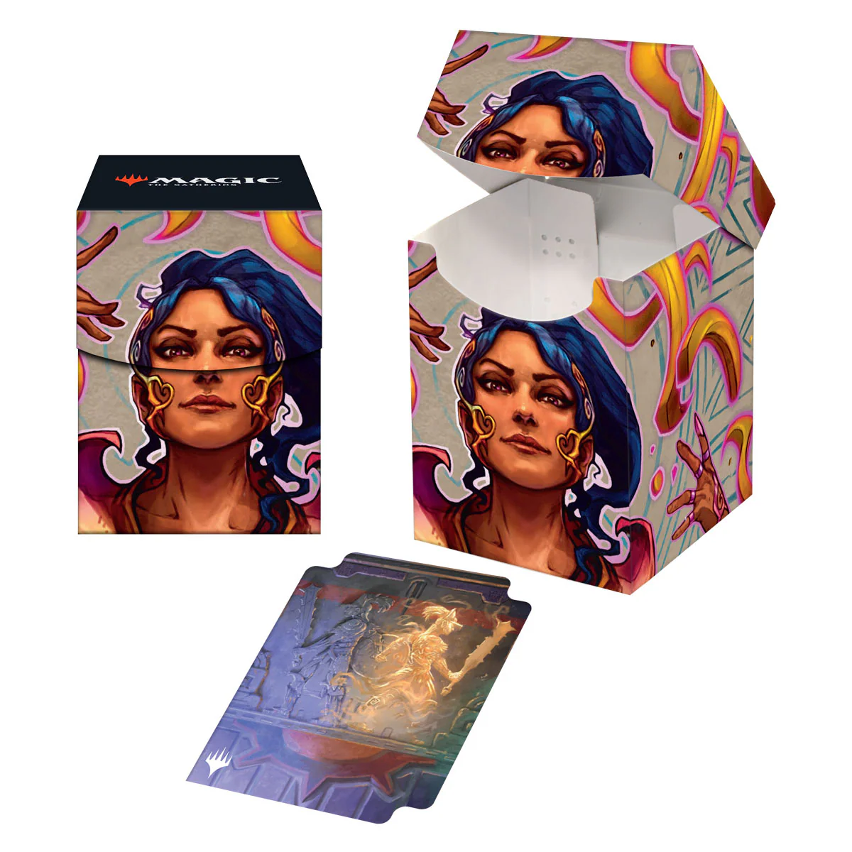 Ultra Pro: 100+ Deck Box - Magic the Gathering - Lost Caverns of Ixalan - Saheeli, the Sun’s Brilliance