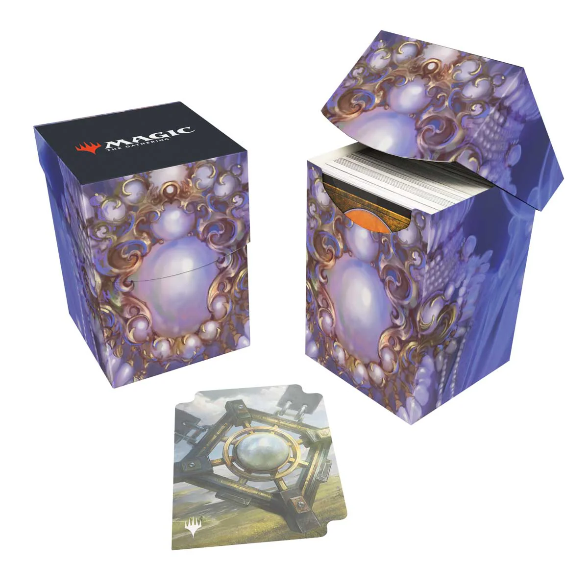 Ultra Pro: 100+ Deck Box - Magic the Gathering - Modern Horizons 3 - White - Pearl Medallion