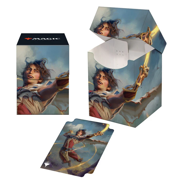 Ultra Pro: 100+ Deck Box - Magic the Gathering - Wilds of Eldraine - Kellan, the Fae-Blooded