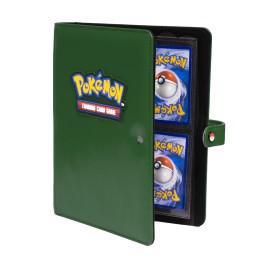 Ultra Pro: 4-Pocket Green Premium Snap Binder for Pokemon - Image 2