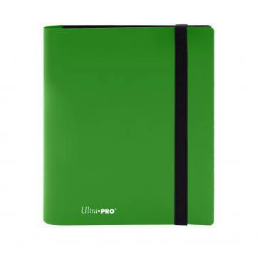 Ultra Pro: 4-Pocket Portfolio Binder - Lime Green