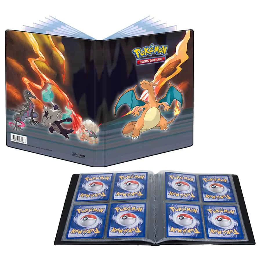 Ultra Pro: 4-Pocket Portfolio 'Scorching Summit' - For Pokemon TCG