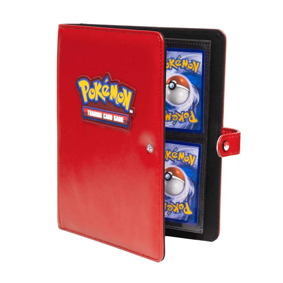 Ultra Pro: 4-Pocket Red Premium Snap Binder for Pokemon - Image 2