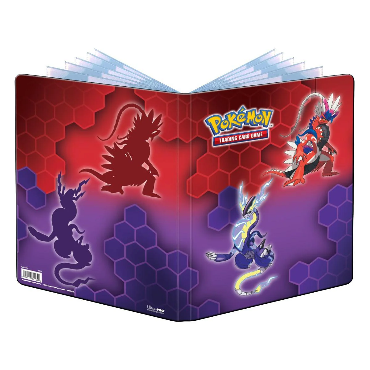 Ultra Pro:  9-Pocket Portfolio 'Koraidon and Miraidon' for Pokemon TCG