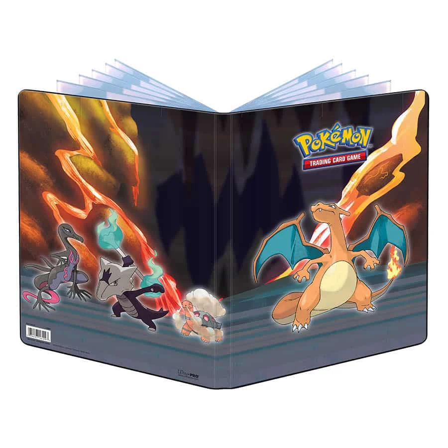 Ultra Pro: 9-Pocket Portfolio 'Scorching Summit' for Pokemon TCG