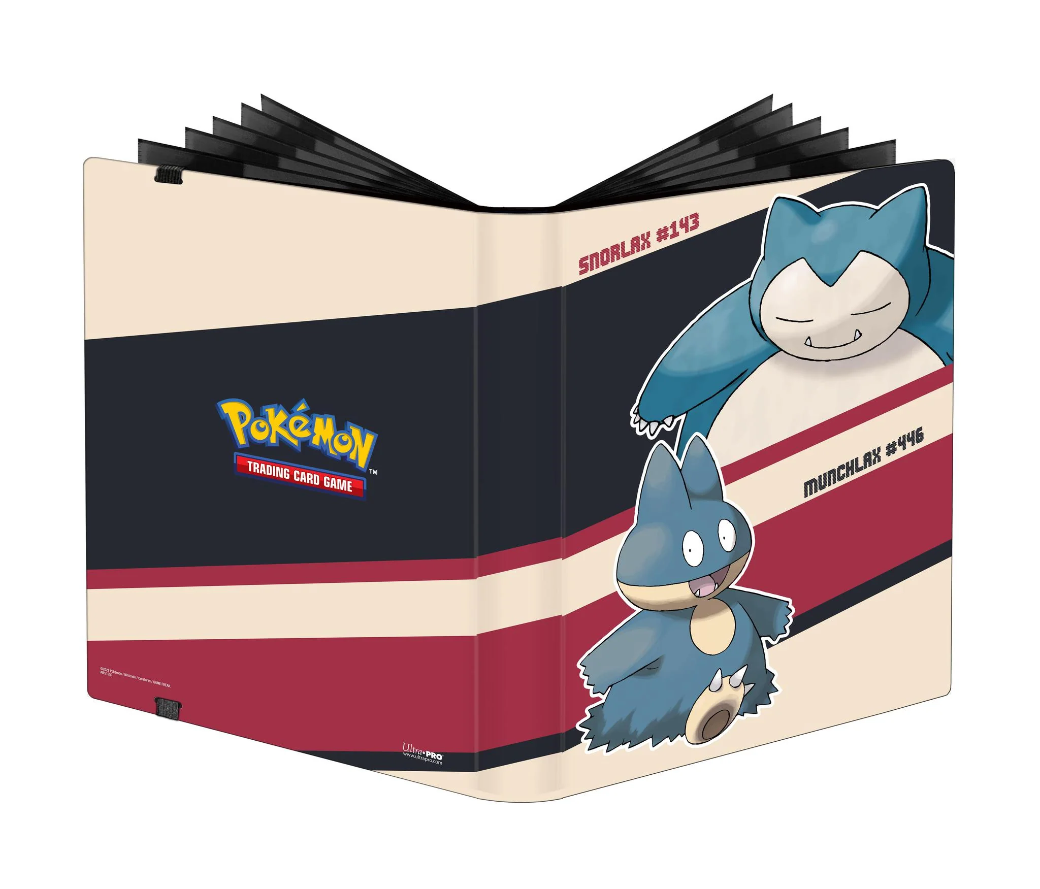 Ultra Pro: 9-Pocket PRO-Binder 'Snorlax and Munchlax' - For Pokemon TCG