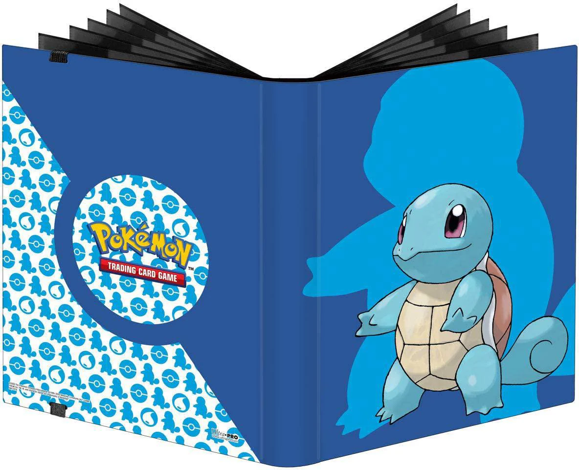 Ultra Pro: 9-Pocket PRO Binder 'Squirtle' - For Pokemon TCG