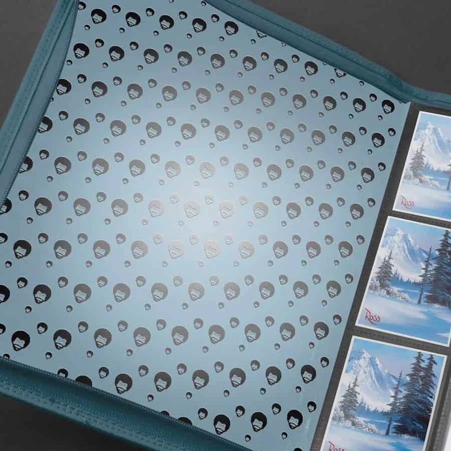 Ultra Pro: 9-Pocket Zippered PRO-Binder - Bob Ross - Winter Paradise - Image 2