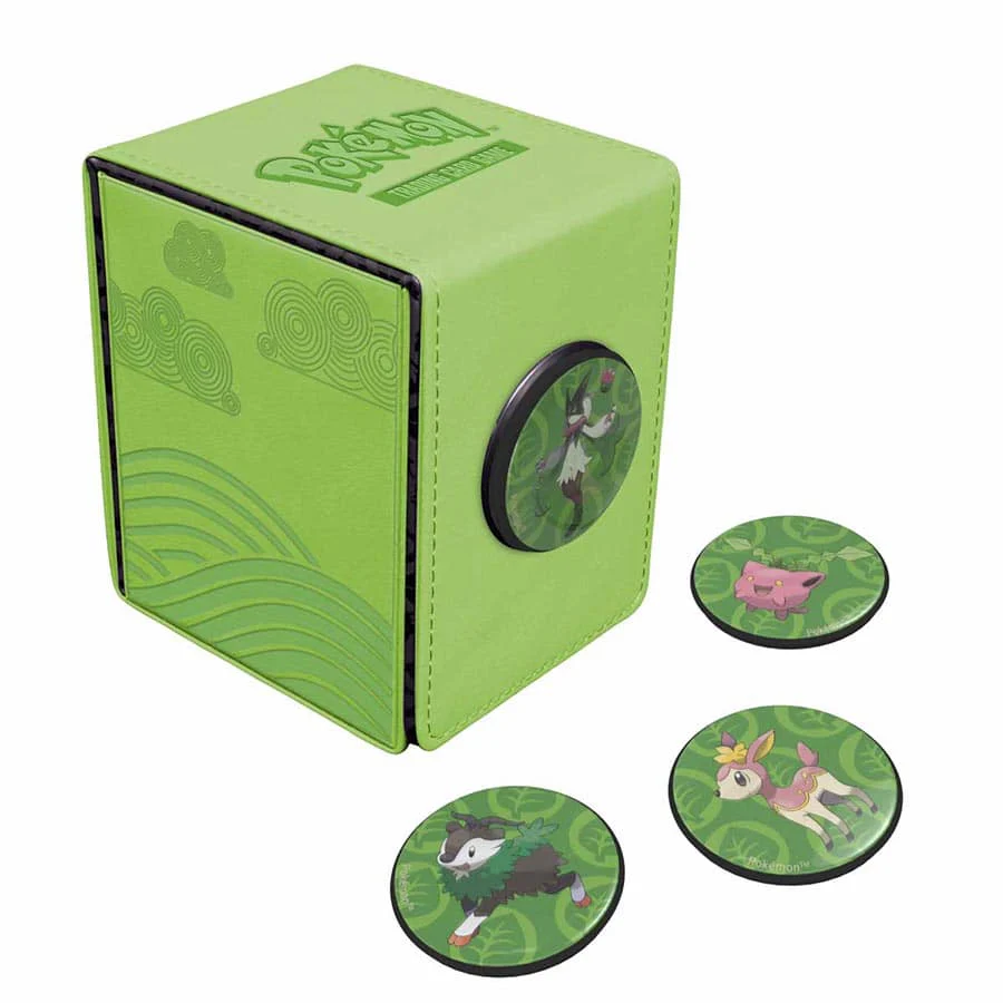Ultra Pro: Alcove Click Deck Box - Gallery Series - 'Morning Meadow' - For Pokemon TCG