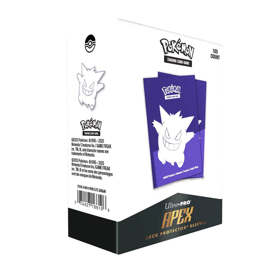 Ultra Pro: Apex Deck Protector Sleeves - Pokemon Elite Series - Gengar - (105)