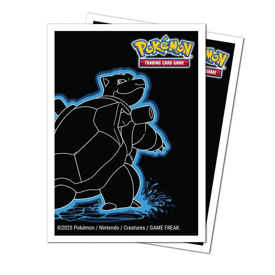 Ultra Pro: Apex Sleeves - Pokemon - Neon Kanto Blastoise (105) - Image 2