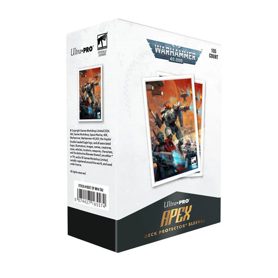 Ultra Pro: Apex Sleeves - Warhammer 40,000 - T'au Empire Codex Aligned (105) - Image 2
