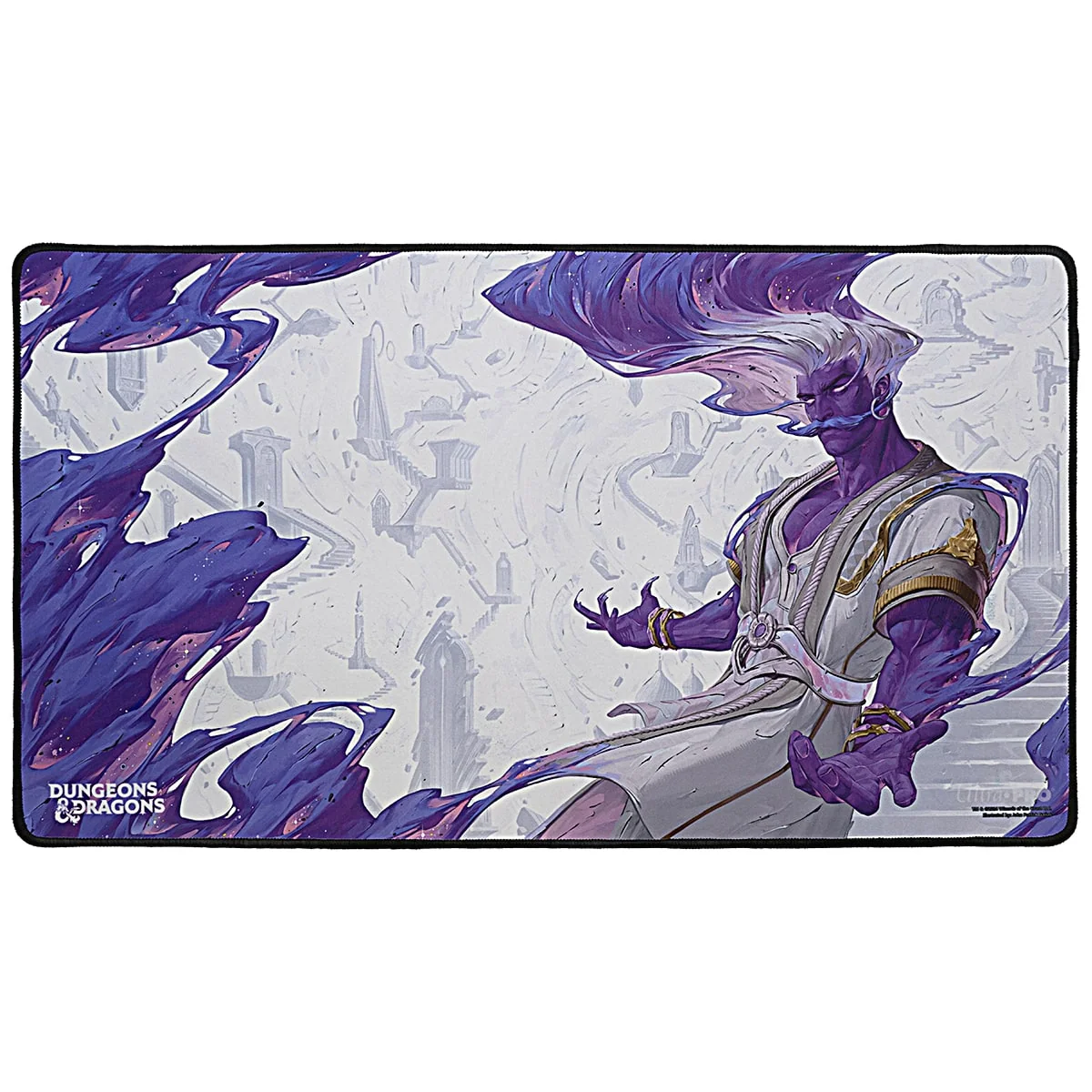 Ultra Pro: Black Stitched Playmat - Dungeons & Dragons - Quests From the Infinite Staircase (Alternate Art)