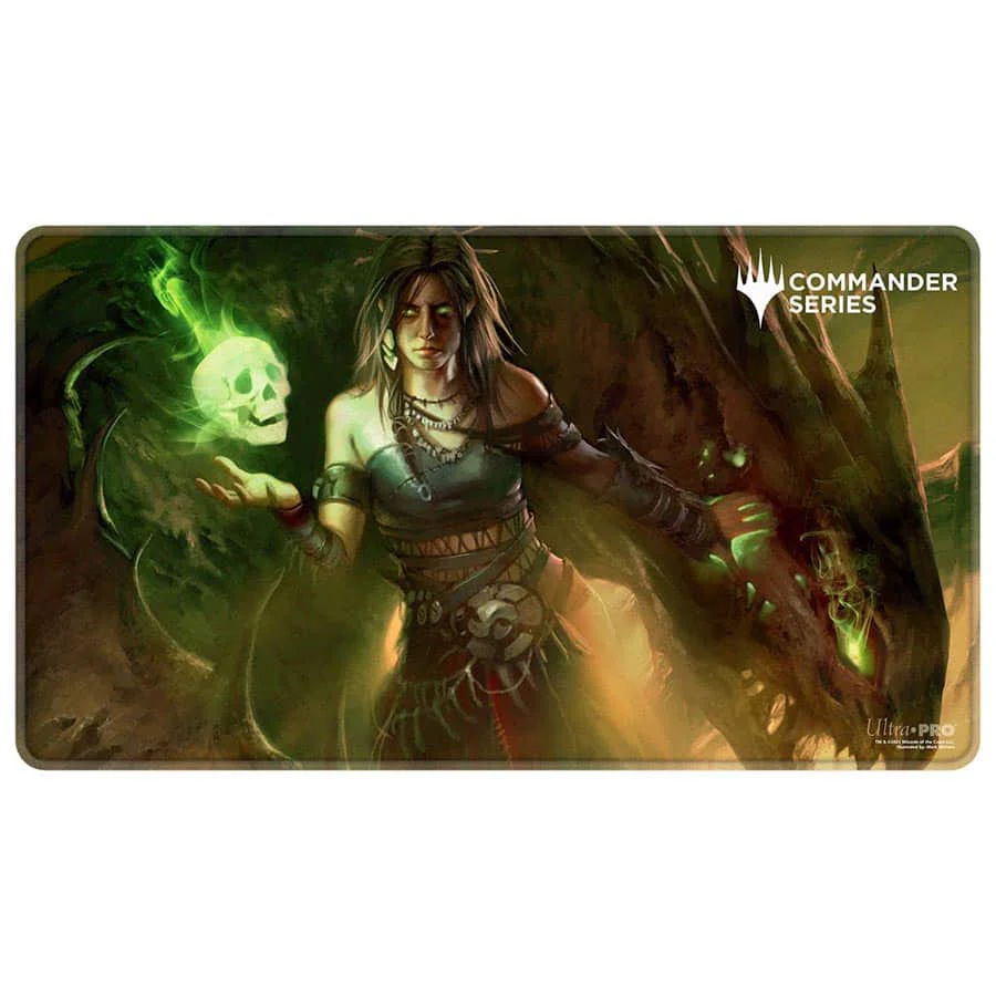 Ultra Pro: Black Stitched Playmat - Legendary Collection 'Meren' - For Magic the Gathering