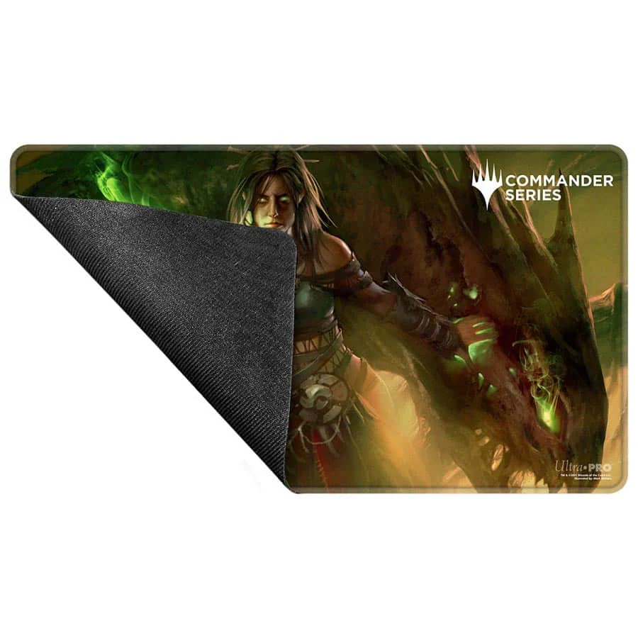 Ultra Pro: Black Stitched Playmat - Legendary Collection 'Meren' - For Magic the Gathering - Image 3