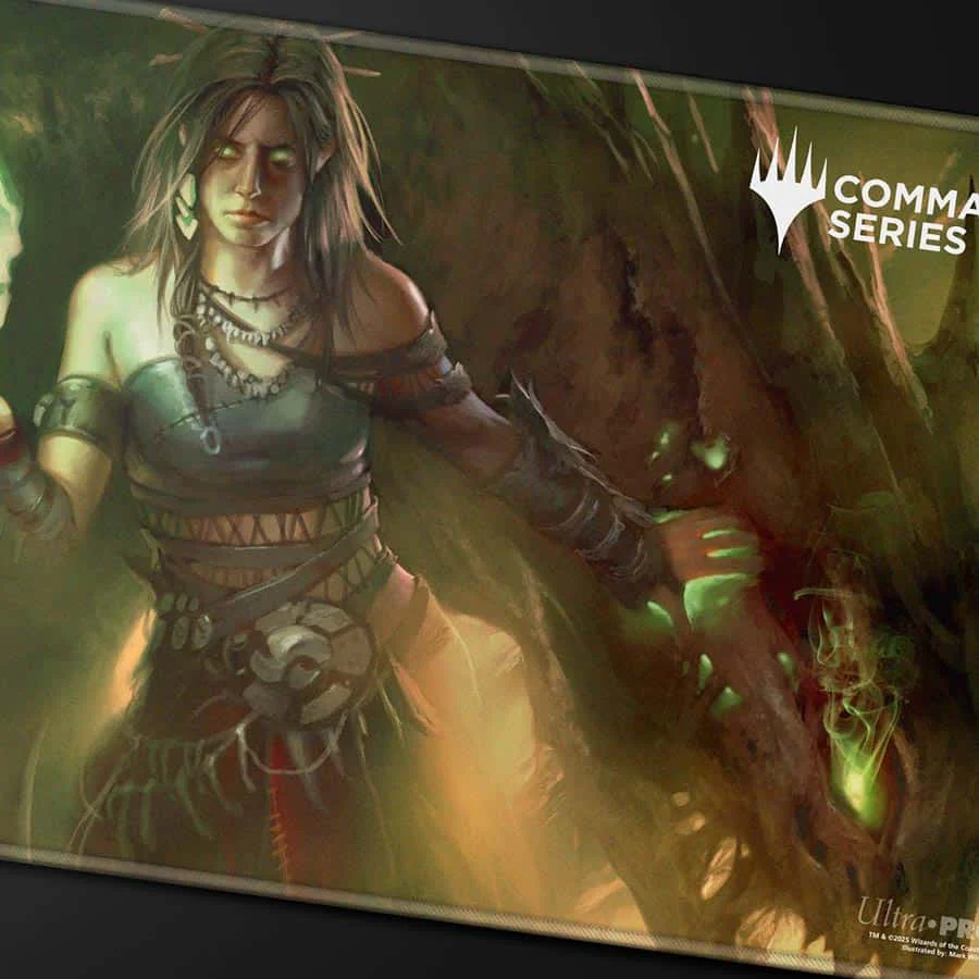 Ultra Pro: Black Stitched Playmat - Legendary Collection 'Meren' - For Magic the Gathering - Image 4