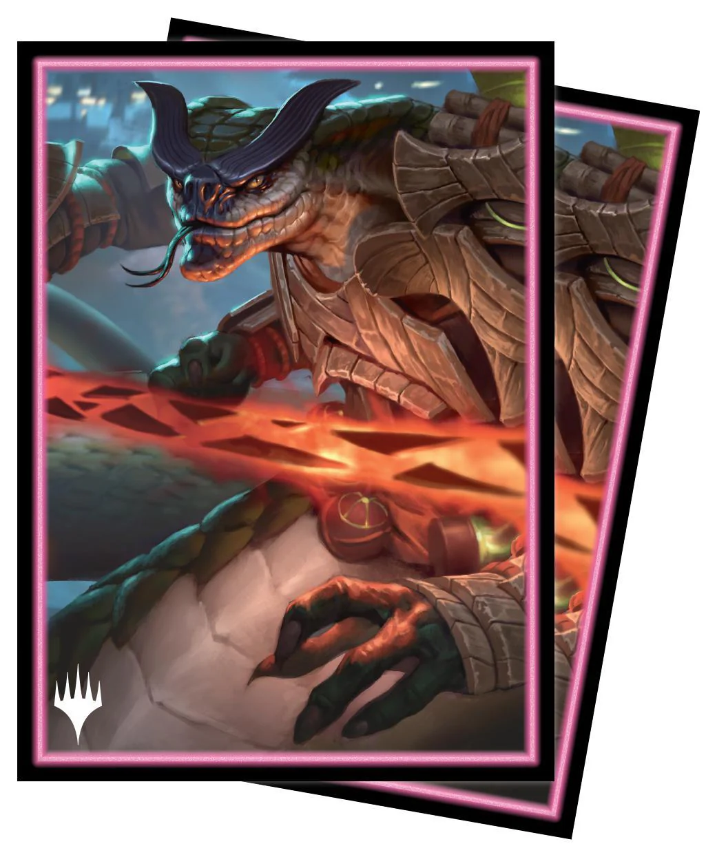 Ultra Pro: Deck Protector Sleeves (100) - Kamigawa: Neon Dynasty - Chishiro, the Shattered Blade