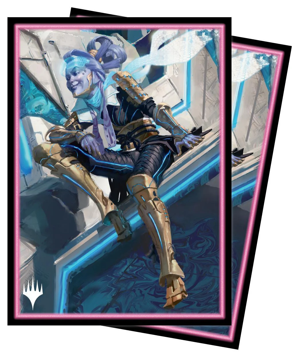 Ultra Pro: Deck Protector Sleeves (100) - Kamigawa: Neon Dynasty - Kotori, Pilot Prodigy