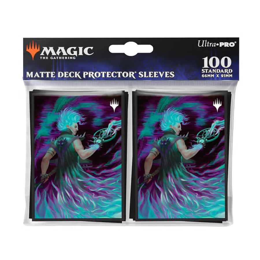 Ultra Pro: Deck Protector Sleeves (100) - Magic the Gathering - Aetherdrift Borderless Racer 2: Winter Cursed Rider - Image 2