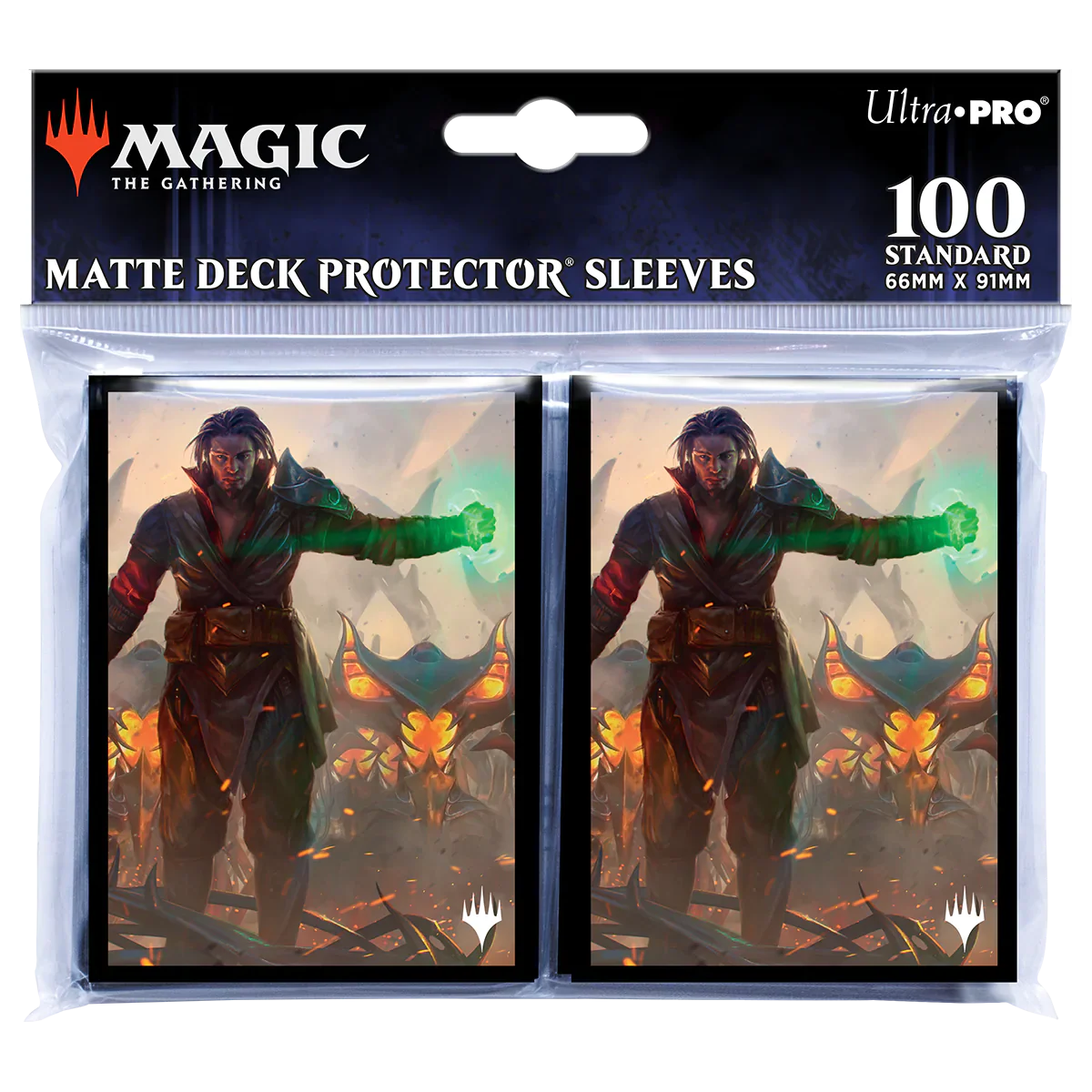 Ultra Pro: Deck Protector Sleeves (100) - Magic the Gathering - The Brothers' War - Mishra, Eminent One - Image 2