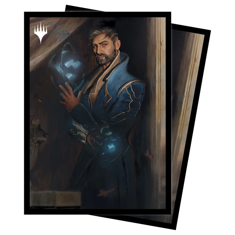 Ultra Pro: Deck Protector Sleeves (100) - Magic the Gathering - Murders at Karlov Manor - Alquist Proft, Master Sleuth