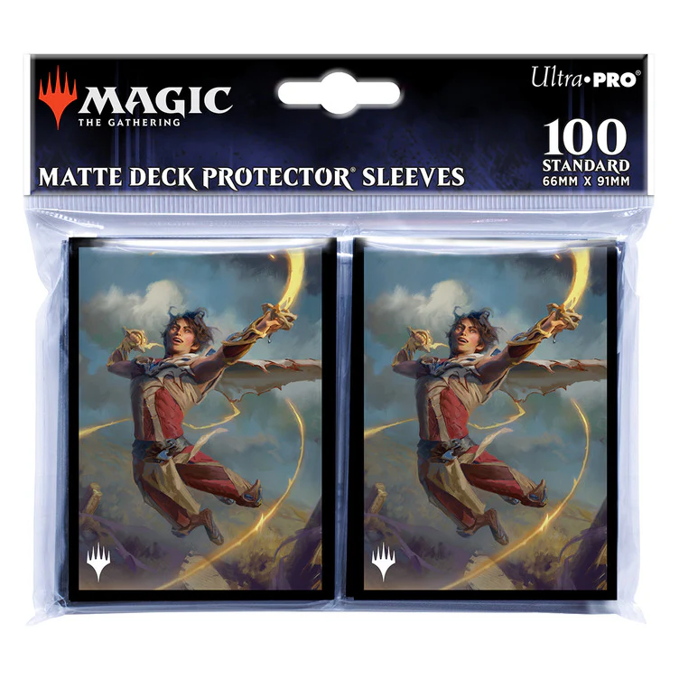 Ultra Pro: Deck Protector Sleeves (100) - Magic the Gathering - Wilds of Eldraine - Kellan, the Fae-Blooded
