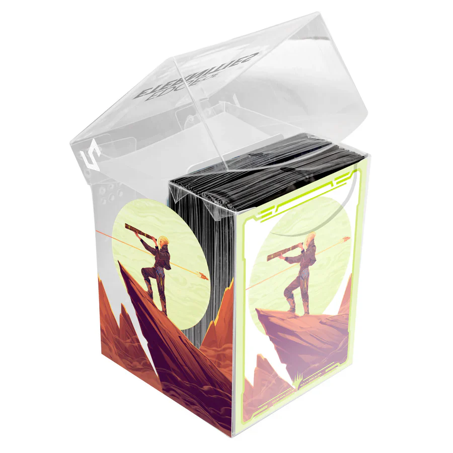 Ultra Pro: Deck Protector Sleeves in Clear Box (100) - Magic: The Gathering - Edge of Eternities - Sami, Wildcat Captain - Image 6