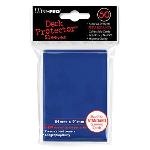 Ultra Pro: Deck Protector Sleeves - Standard Size Blue (50)