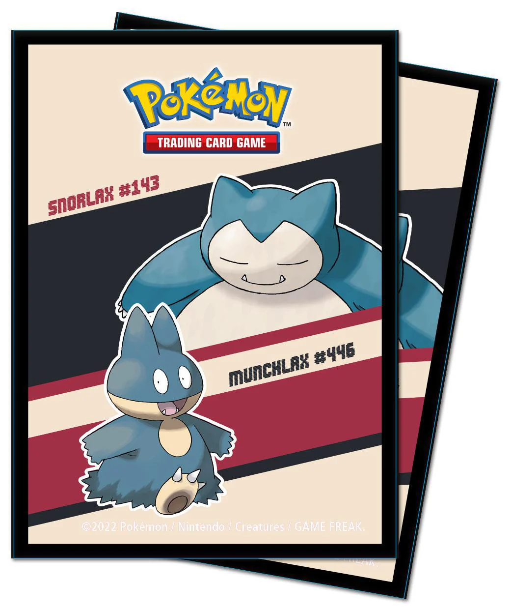 Ultra Pro: Deck Protector Sleeves - Standard Size ‘Snorlax and Munchlax’ for Pokemon (65)