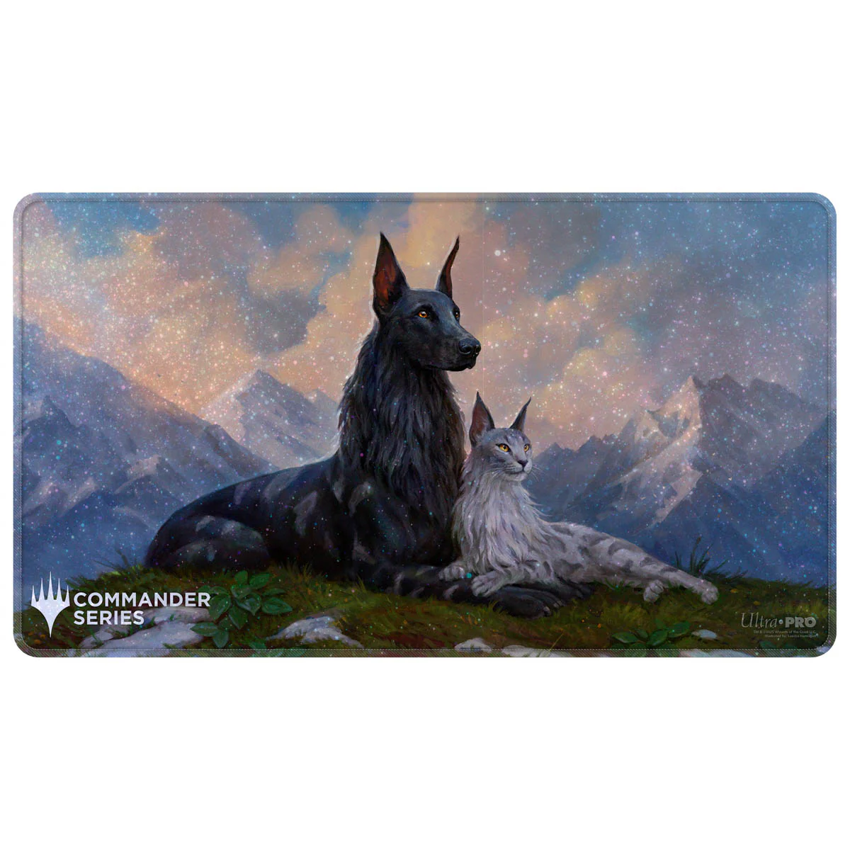 Ultra Pro: Holofoil Playmat - Magic: the Gathering - Commander Series 8 (Van Vote 3) - Rin & Seri