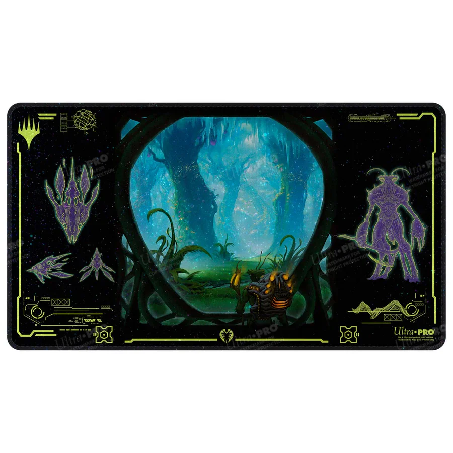 Ultra Pro: Holofoil Playmat - Magic: The Gathering - Edge of Eternities - Walking Haven - Green Mythic