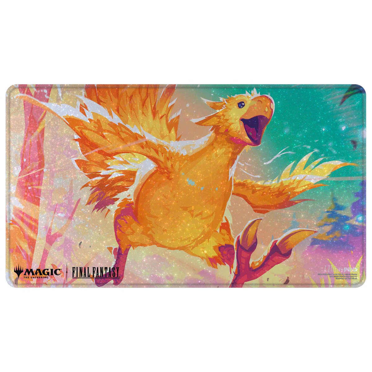 Ultra Pro: Holofoil Playmat - Magic: The Gathering - Universes Beyond - Final Fantasy - Traveling Chocobo (Yellow)
