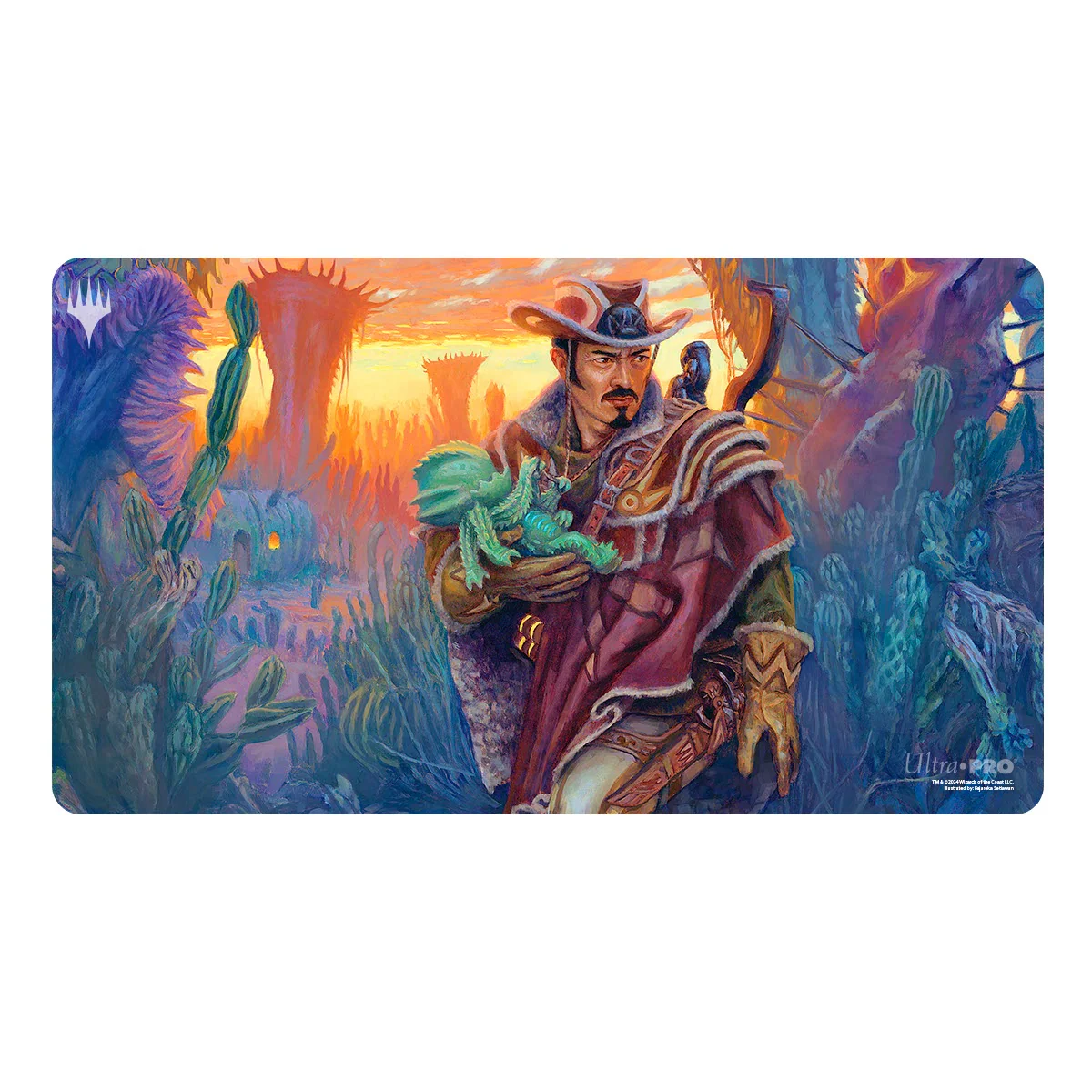 Ultra Pro: Playmat - Magic the Gathering - Outlaws of Thunder Junction - Yuma, Proud Protector