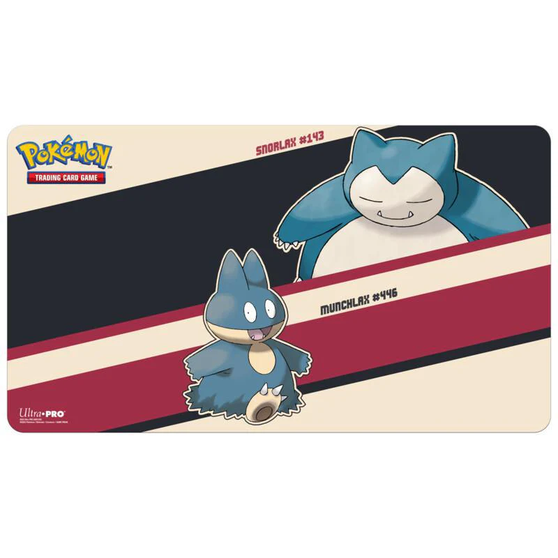Ultra Pro: Playmat 'Snorlax and Munchlax' - For Pokemon TCG