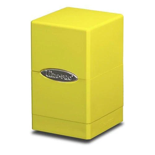 Ultra Pro: Satin Tower Deck Box - Yellow
