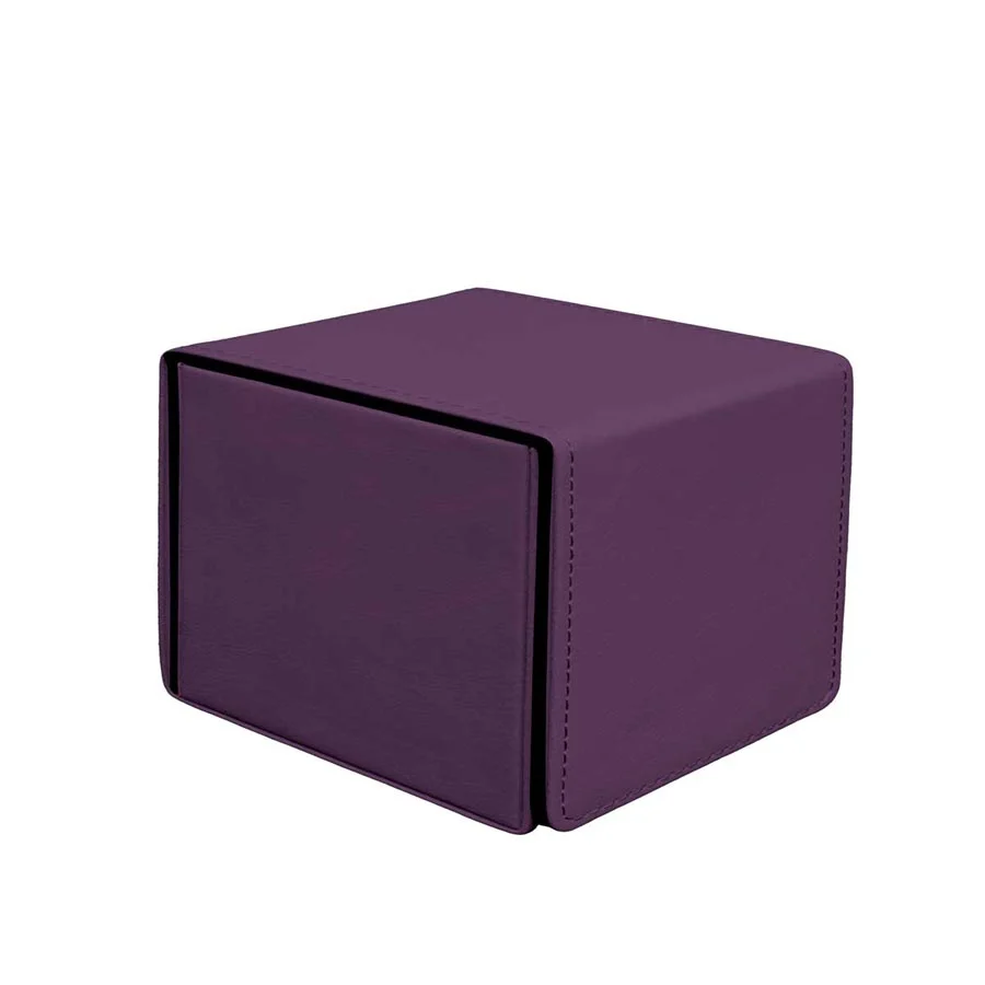 Ultra Pro: Vivid Alcove Edge Deck Box - Plum - Image 2