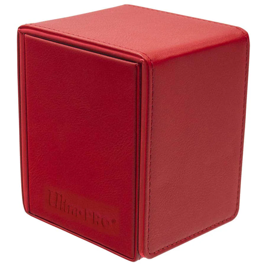Ultra Pro: Vivid Alcove Flip Deck Box - Red - Image 2