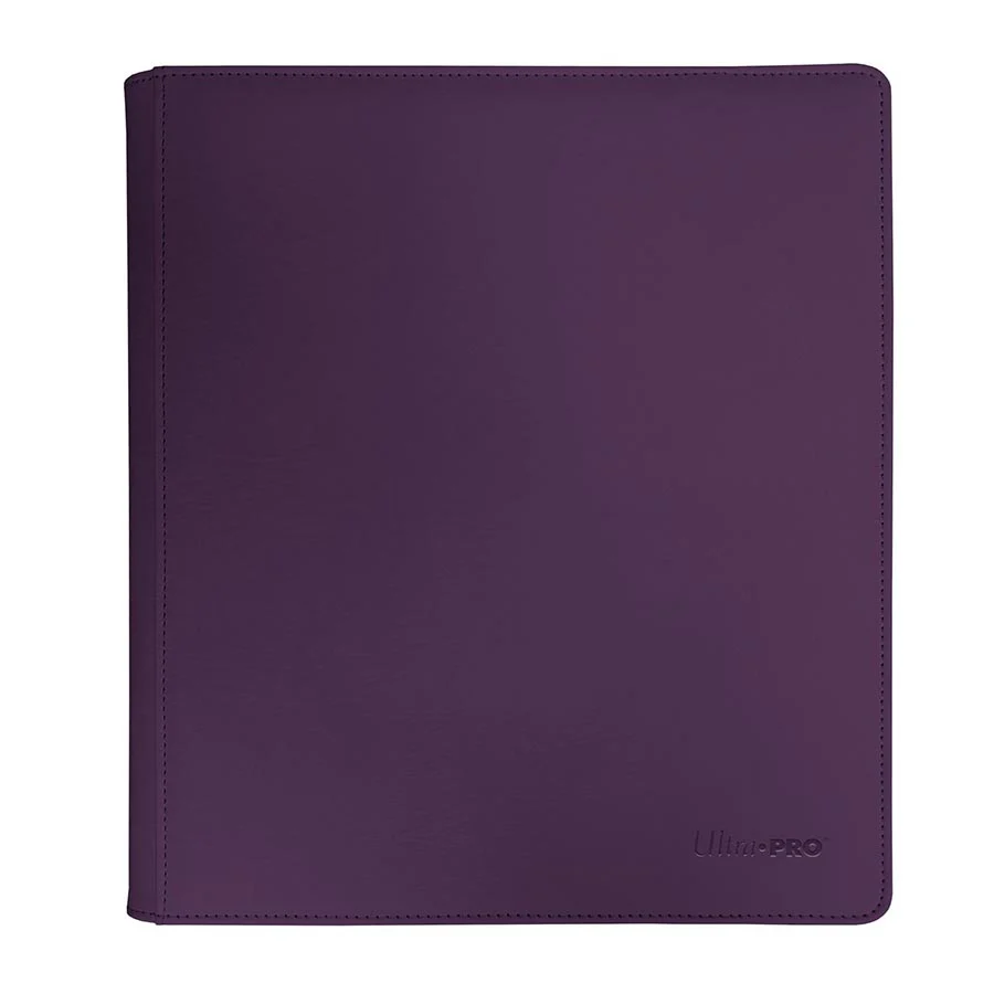 Ultra Pro: Vivid Collection - 12-Pocket Zippered Pro-Binder - Midnight Plum