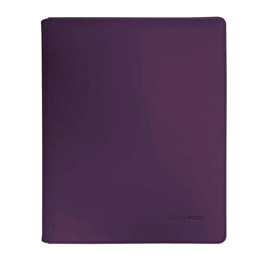 Ultra Pro: Vivid Collection - 9-Pocket Zippered Pro-Binder - Midnight Plum